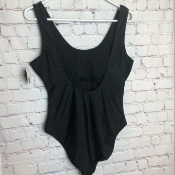 No Boundaries Womens Black One Piece Beach Bae Swimsuit Size L - Picture 9 of 12